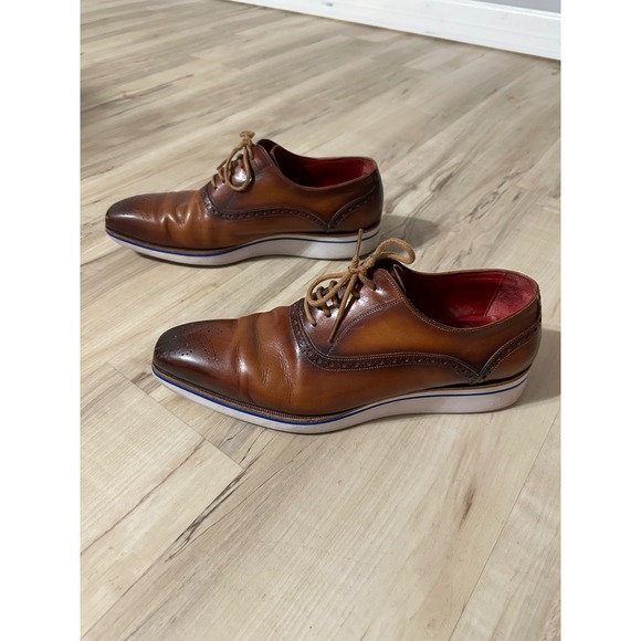 Paul Parkman Smart Casual Men\'s Brown Oxfords‎ Size 13 main image 7